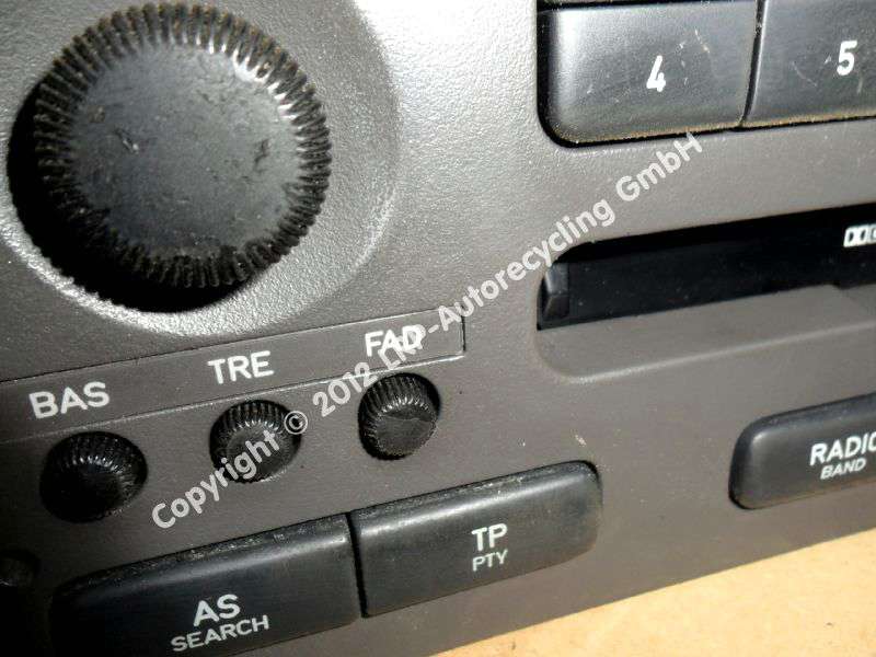 Saab 9-5 YS3E original Radio mit CD und Kassette BJ1998
